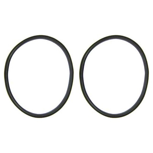  Front turn signal gaskets for VOLKSWAGEN Combi Split Brazil (1957-1975) - set of 2 - KZ80387 