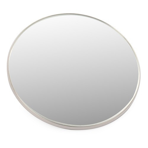  Round aluminium rearview mirror for VOLKSWAGEN Combi Split Brazil (1957-1975) - Flat4 - KZ80395 