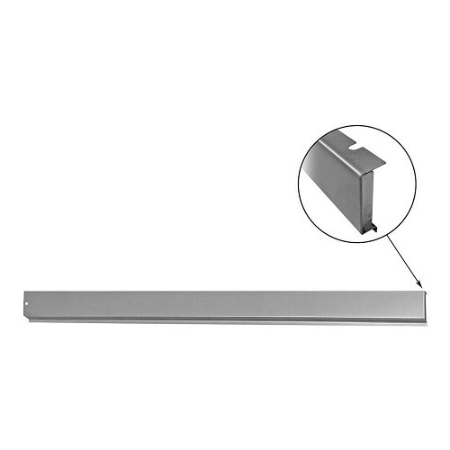  Versterking rechterbinnenkant tuimelpaneel voor VOLKSWAGEN Combi Split Brazil (1957-1975) - Zilver Doorlas kwaliteit - KZ80415 