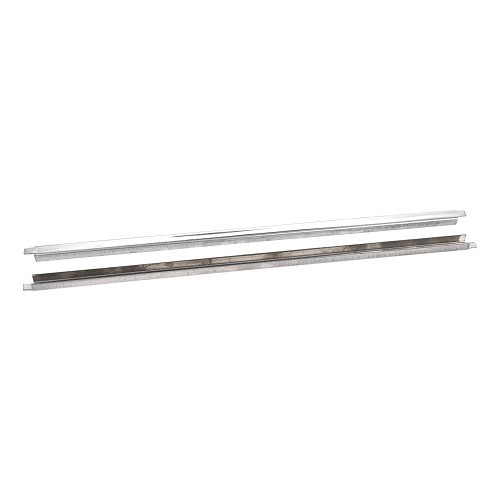  Chrome-plated vertical bar for front door window wiper for VOLKSWAGEN Combi Split Brazil (1957-1975) - KZ80504 