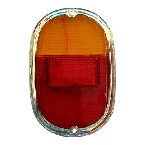  Taillight glass for VOLKSWAGEN Combi Split Brazil (1957-1975) - Standard quality - KZ90024 