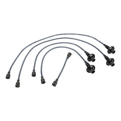  Mazo de cables de bujías Bosch negro para VOLKSWAGEN Combi Split Brasil (1957-1975) - KZ90053 