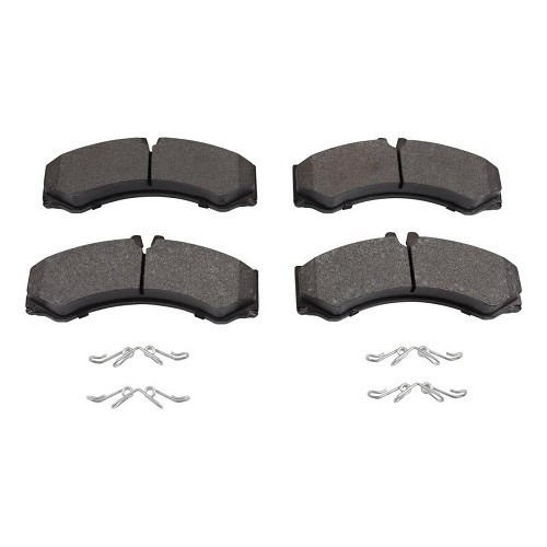  Pastillas de freno delanteras para VOLKSWAGEN LT2 (1996-2006) - GVW 4.6T - LH25804 