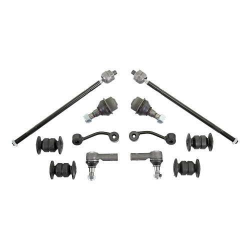  Kit complet de rotules de direction et suspension VAICO pour VOLKSWAGEN LT (1996-2006) - ensemble rotules avec barres et silentblocs - LJ51309 