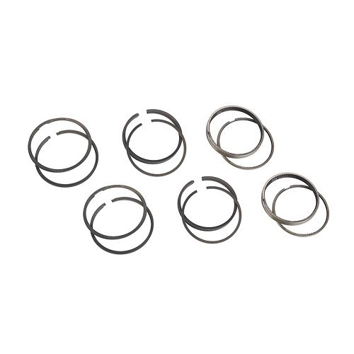  Segments en côte origine (76,5mm) pour VOLKSWAGEN LT D et TD (1976-1996) - LT51700 