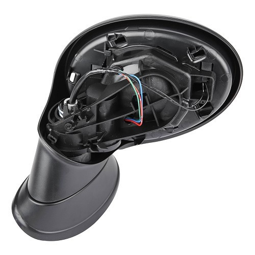 Heated black exterior mirror left for MINI III R57 R57LCI Convertible R58 Coupe and R59 Roadster (10/2007-06/2015) - not electrically foldable - MA14839