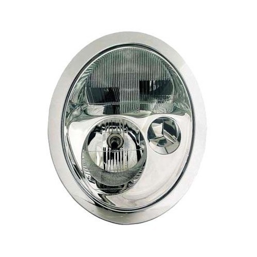  Farol H7 de vidro liso para MINI II R50 e R53 Saloon fase 1 (09/2000-06/2004) - lado esquerdo - MA17140 