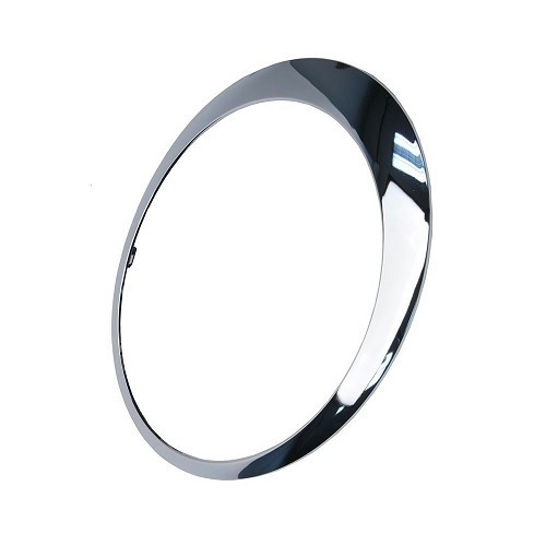 Left-hand chrome headlight surround for Mini R58 Coupé and R59 Roadster (12/2010-05/2015)