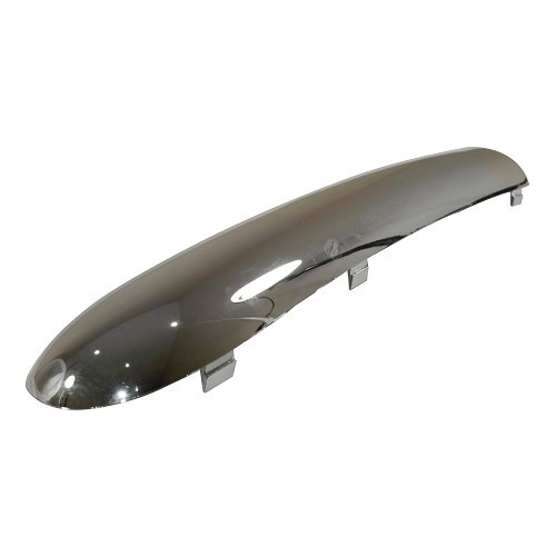 Straight chrome-plated front bumper protection moulding for MINI II R50 Sedan phase 1 petrol (09/2000-06/2004)
