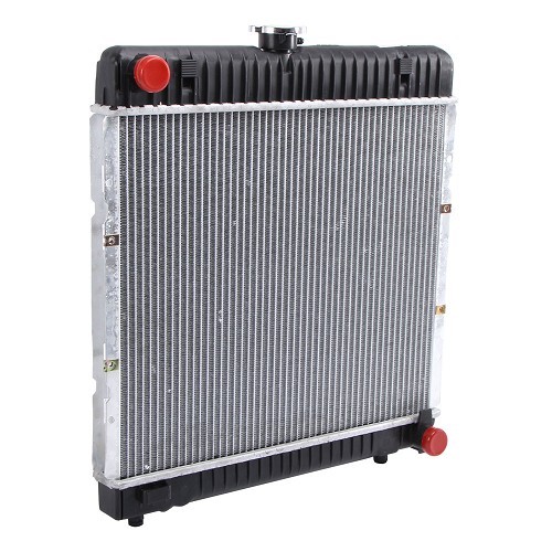 Engine radiator for Mercedes W123 with manual gearbox - MB01115