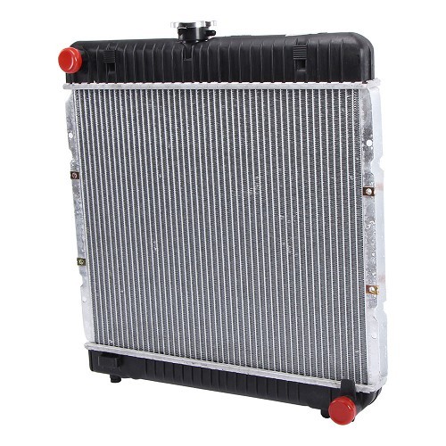 Engine radiator for Mercedes W123 with manual gearbox - MB01115