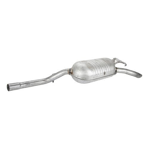 Silencieux d'échappement MTS pour Mercedes  200 et 230 W124 berline-coupé (1985-1993) - MB01901