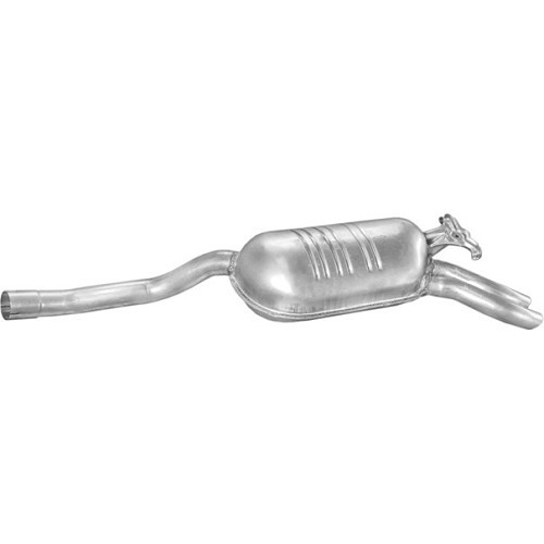  Silencieux d'échappement pour Mercedes  280 - 300 24S - 320 W124 berline-coupé-cabriolet - MB01905 