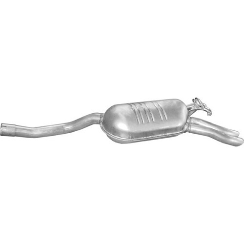  Silenciador de escape para Mercedes 250 e 300 turbodiesel W124  - MB01909 