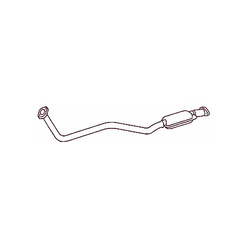  Tube d'échappement avant pour Mercedes W124 250D - MB01940 