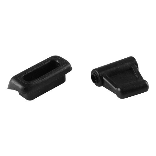  Clip per aletta parasole nera per Mercedes SL R107 - MB02290 