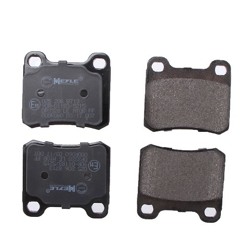 Rear brake pads for Mercedes 190 (W201) - MB04310