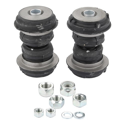  Kit Silentblocs de triangle de suspension pour Mercedes 190 (W201), châssis standard - MB05222 