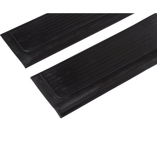 Rubber door sills for Mercedes SL R107 and SLC C107 - Pair - MB07328
