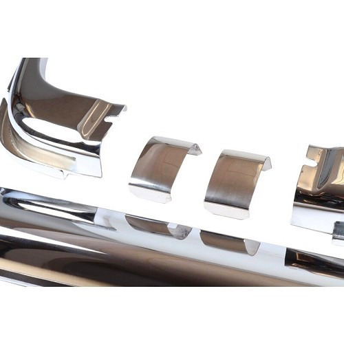  Chromen achterbumper voor Mercedes SL R107 en SLC Coupé C107 - MB08366-1 