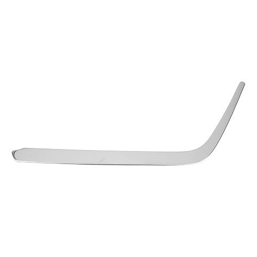 Front bumper left chrome-plated moulding for Mercedes E Class (W124) from 08/89->