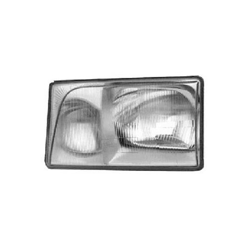  Vidro do farol esquerdo para Mercedes Classe E (W124) de 08/93-&gt; - MB09024 