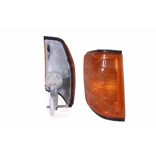  Indicatore di direzione anteriore destro arancione per Mercedes 190 (W201) - MB09102 