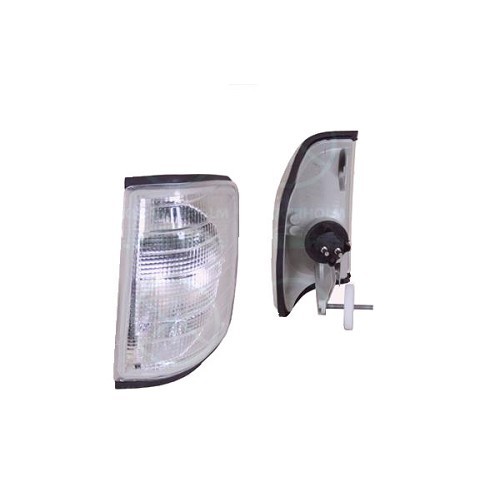  Intermitente blanco delantero izquierdo para Mercedes 190 (W201) - MB09104 