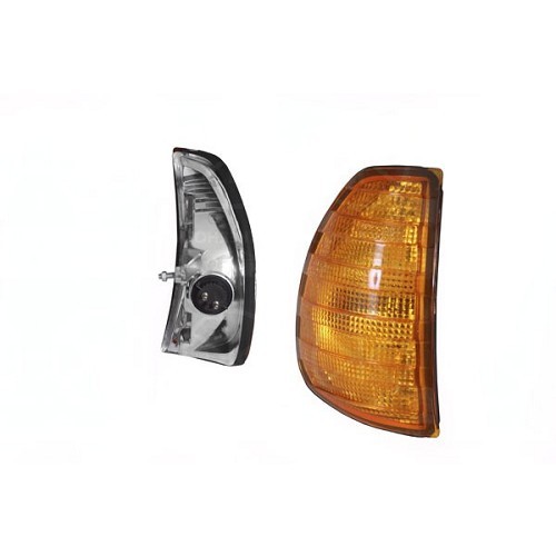  Indicador frontal direito laranja para Mercedes W123 - MB09110 