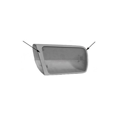  Carcasa de retrovisor derecho para Mercedes Clase C (W202) hasta ->09/96 - MB10110 