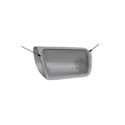  Carcasa de retrovisor derecho para Mercedes Clase C (W202) a partir de 10/96-> - MB10111 