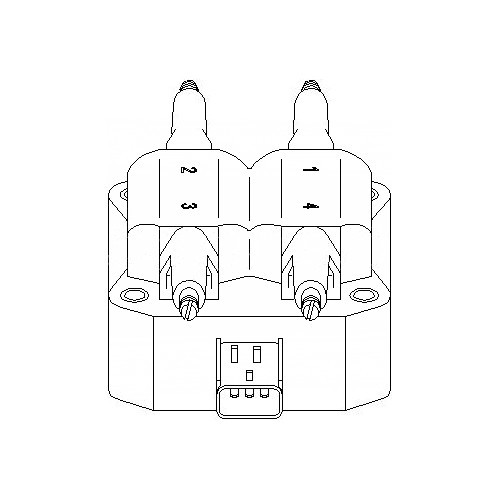 Bobine d'allumage pour MINI II R50 R53 Berline et R52 Cabriolet (09/2000-07/2008) - MC32000