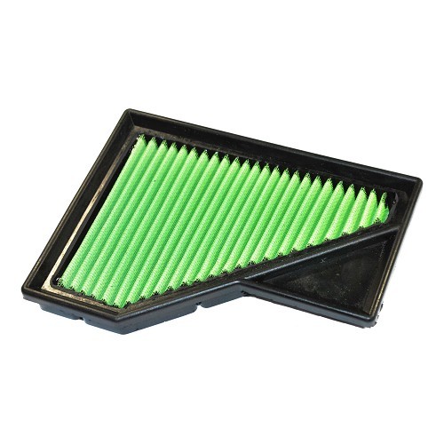  Filtro de aire trapezoidal deportivo GREEN para MINI II R50 Berlina y R52 Cabrio (09/2000-11/2006) - motor W10B16 - MC45010 