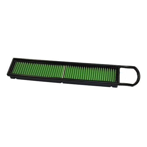  GREEN sport rectangular air filter for MINI III R55 R55LCI Clubman R56 R56LCI Sedan petrol (10/2005-06/2014) - MC45016 