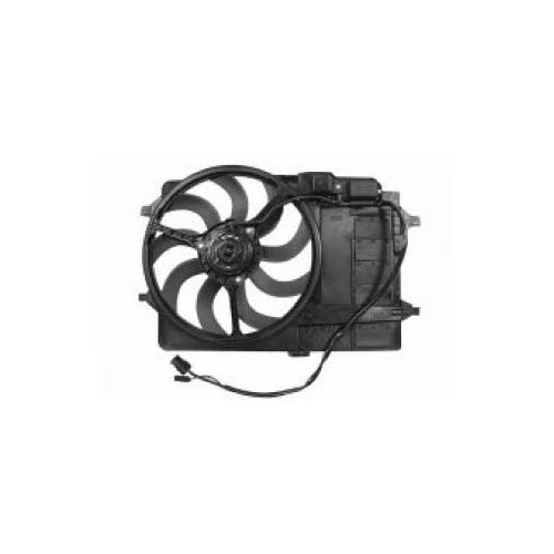  Ventilateur électrique de radiateur 300W pour MINI II R50 R53 Berline et R52 Cabriolet avec climatisation (-02/2003) - moteurs W10B16 W11B16 - MC56205-1 