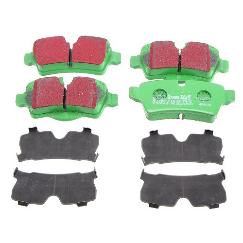  EBC pastillas de freno traseras Verde para Mini R55 Clubman (10/2006-06/2014) - MH00007 