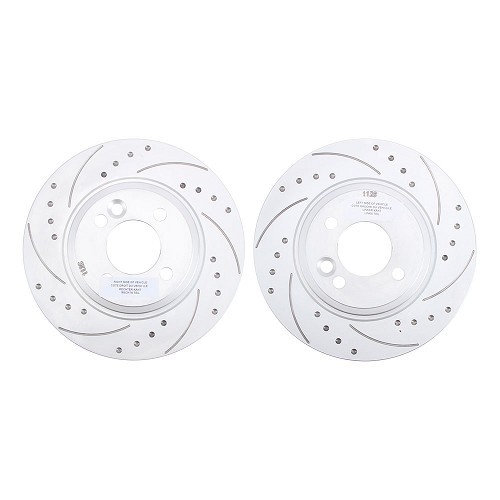 BREMTECH ventilated front brake discs 280x22mm for MINI III R57 R57LCI Convertible R58 Coupe and R59 Roadster (10/2007-06/2015) - the pair - MH28109