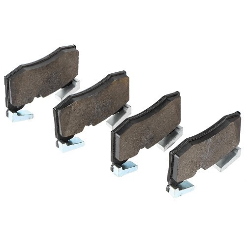  Pastilhas de travão dianteiras originais FEBI para MINI III R55 Clubman R56 Sedan R57 Conversível R58 Coupe e R59 Roadster (10/2005-05/2015) - Travões JCW - MH28303 