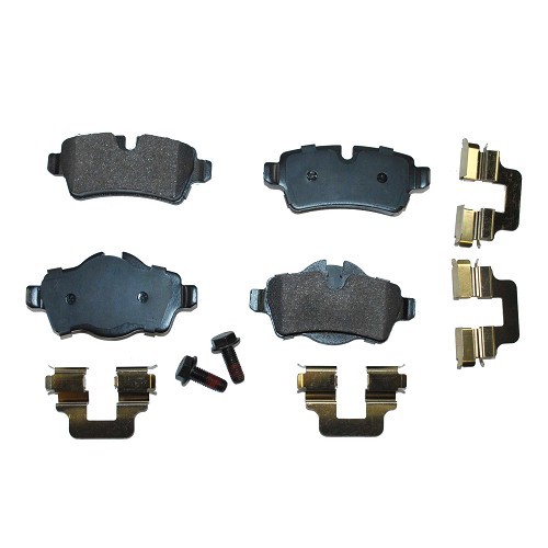 Rear brake pads original type for MINI III R57 R57LCI Convertible R58 Coupe and R59 Roadster (10/2007-06/2015)