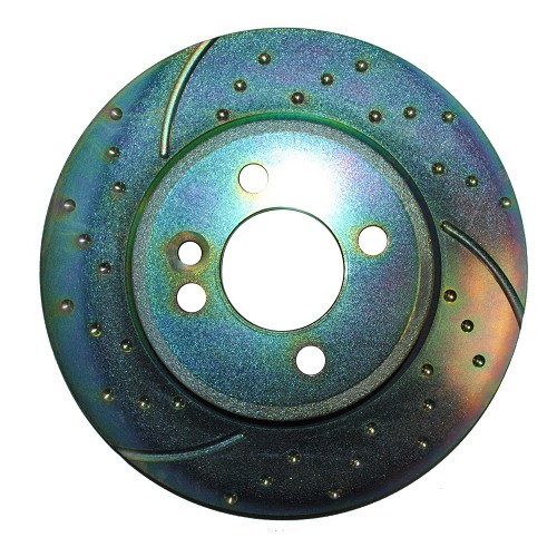 Pair of EBC ventilated front brake discs for Mini up to 07/06 - MH30100E