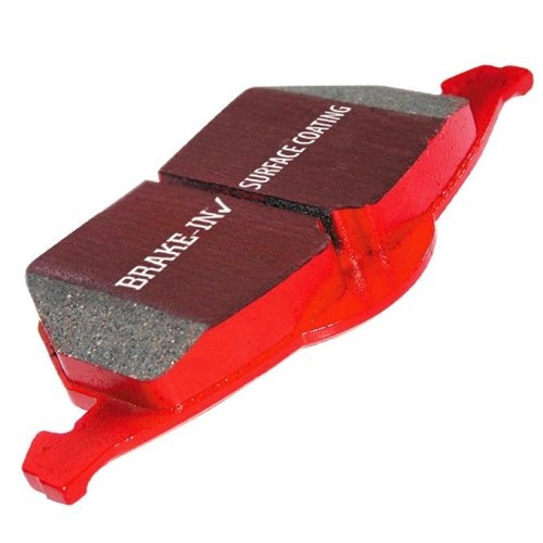 Red EBC Redstuff front brake pads for MINI II R50 R53 Sedan and R52 Convertible (09/2000-07/2008) - MH50004