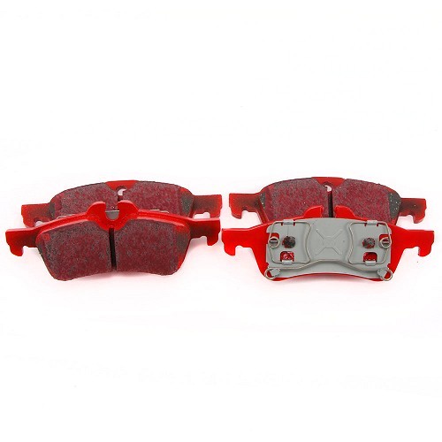  Pastilhas de travão traseiro Red EBC Redstuff para MINI II R50 Sedan e R52 Convertible (09/2000-07/2008) - MH50015 