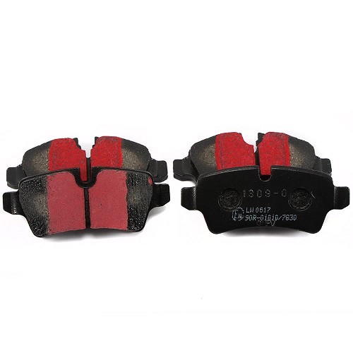 EBC Ultimax black rear brake pads for MINI III R57 R57LCI Convertible R58 Coupe and R59 Roadster (10/2007-06/2015)