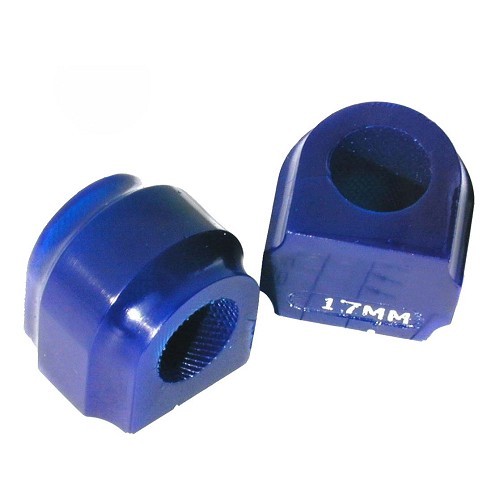  Silenziatori SUPERPRO da 17 mm in poliuretano per barra stabilizzatrice posteriore per MINI III R55 R55LCI Clubman e R56 R56LCI Berlina (11/2005-06/2014) - MJ41150 