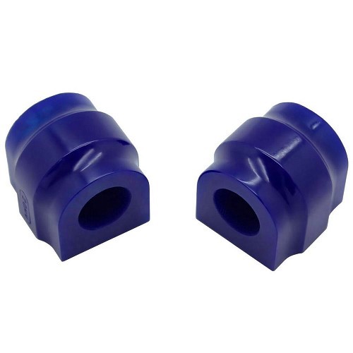  SUPERPRO 16mm polyurethaan achterbrug geluiddempers voor MINI III R55 R55LCI Clubman en R56 R56LCI Sedan (10/2005-06/2014) - standaard vering - MJ41204 