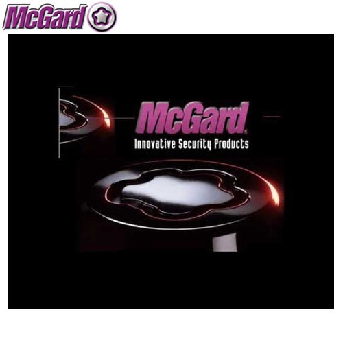 Set van 4 McGard anti-diefstal wielbouten 12x1,5mm zwarte kop voor MINI II R50 R53 Sedan en R52 Cabrio (-07/2006) - conische zitting - ML27180