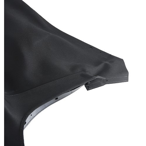 Black Alpaca Mohair soft top with PVC rear window for Mazda MX5 NA - MX10000