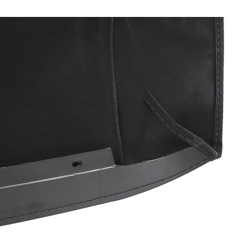 Black Alpaca Mohair soft top with PVC rear window for Mazda MX5 NA - MX10000