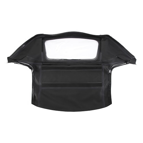 Black Alpaca Mohair soft top with PVC rear window for Mazda MX5 NA - MX10000