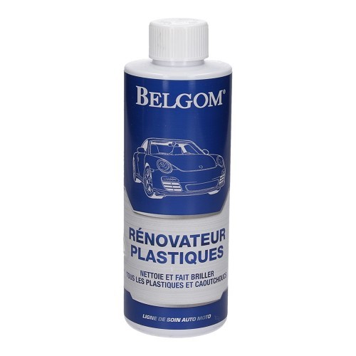     
                
                
    BELGOM restaurador para plásticos e borracha - frasco - 500ml - MX10012
